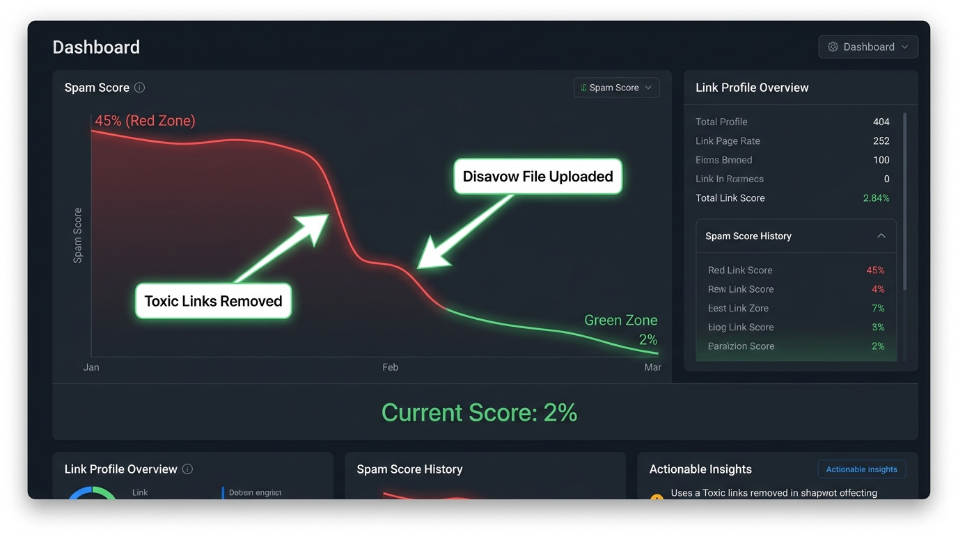 How to reduce Moz Spam Score: SEO recovery guide